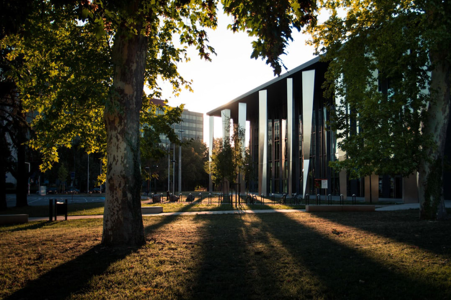 empty campus